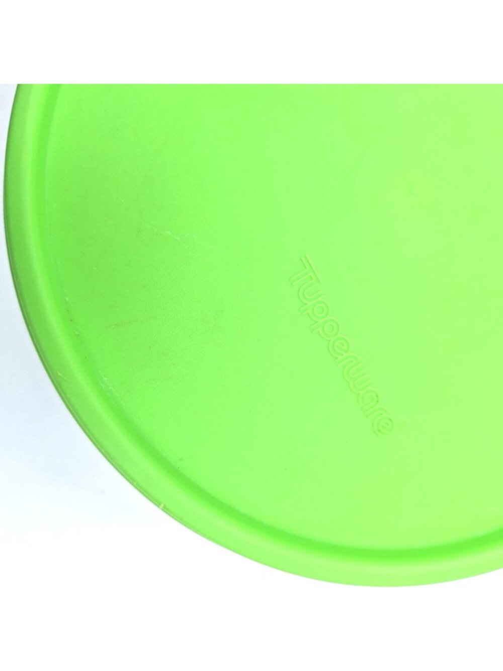 Tupperware Green Replacement C Seal Lid 2541 D2 Bright Large Tabs Fits 6" - Picture 4 of 8